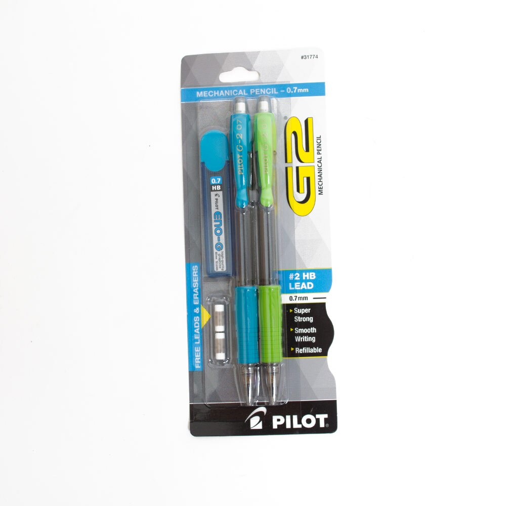 Pilot, G2, Carded, 0.7mm, 2 Pack